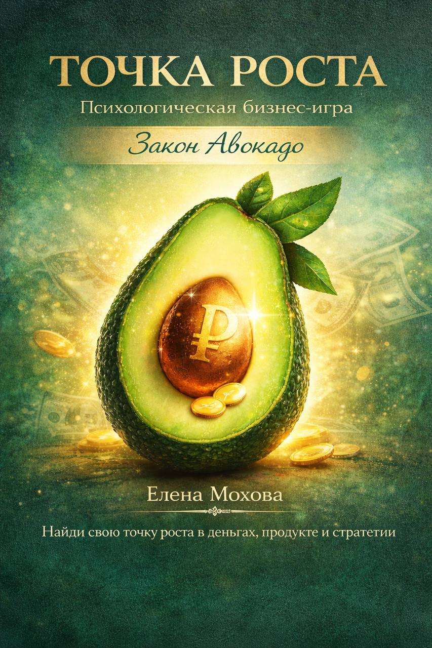 «Точка роста. Закон авокадо» — психологическая бизнес-игра Елены Моховой